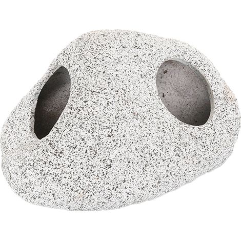 1 Décoration d'aquarium grotte, en argile violette, pour betta et poissons tropicaux, décor rocheux naturel (1/5)