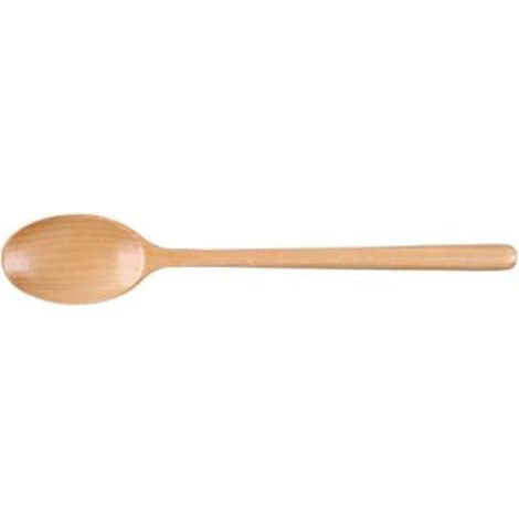 5PCS Wooden Spoon, 23.5cm Style Kitchen Utensil Long Handle Wood Soup Spoons Set for Eating Mixing Stirring Cooking with Box (Khaki) (1/5)