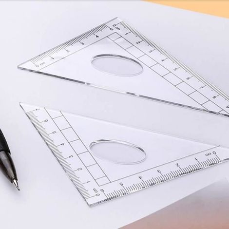 Ensemble de compas de géométrie - - 8 pcs - Durable - Multifonction - Idéal pour étudiants (1/4)