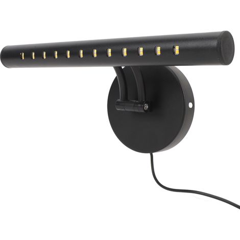 Barre lumineuse LED pour miroir, rotation multi-angles, alimentation USB, intensité variable, lampe de coiffeuse pour armoire à maquillage, salle de bain d'hôtel, 25 cm / 9,8 pouces (1/5)
