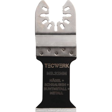 Hojas  de  sierra  de  inmersión  B.32mm  Prof.  inmersión  46mm  1  Ud.  Univ.  TECWERK (1/3)