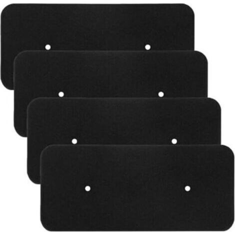 4 pièces Filtre en mousse pour sèche-linge, Hoover Candy 40006731 Filtre pour sèche-linge, Filtre en mousse pour sèche-linge à pompe à chaleur 275 × 125 × 10 mm (1/5)