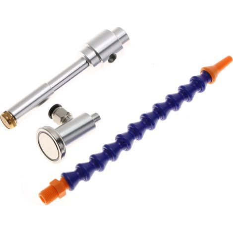 GARRYFIZH Pistolet à air froid Vortex 130 mm, machine de refroidissement à flux d'air sec avec tube flexible (08 + base magnétique) (1/5)