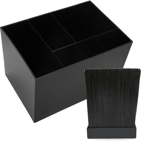 Boîte de Rangement Ciseaux Coiffeur - Organisateur Accessoires Salon avec Porte-Équipement (1/5)