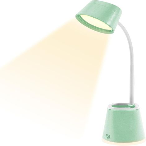 Lampe de bureau LED avec protection oculaire — Éclairage anti-fatigue, réglable, pour lire et travailler à domicile (1/5)