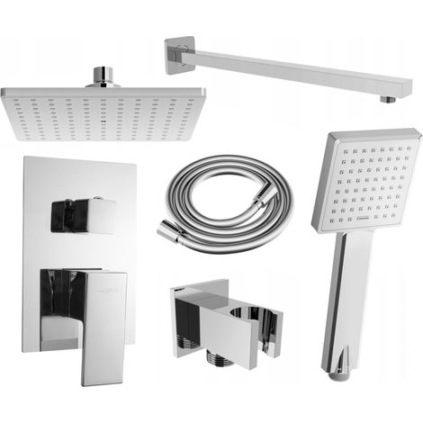 Mexen Uno DR45 ensemble de douche encastré, chrome - 71435DR45-00 (1/5)