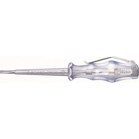 Herramienta de medida wera voltage tester 150-250 V mango ergonómico