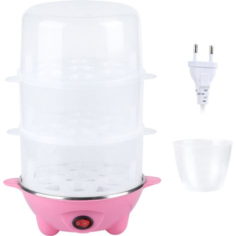 Cuiseur d'œufs multifonction 3 niveaux 220V pour cuisine, appareil de cuisson électrique avec prise EU (1/5)