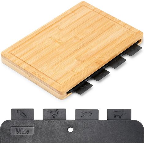Planches à découper avec support, 5 pièces (1/5)