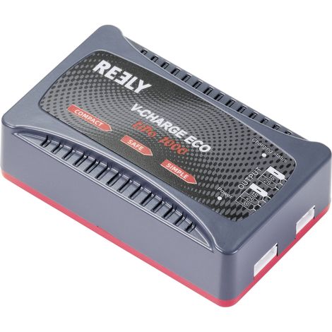 Reely V-CHARGE ECO LiPo 1000 Chargeur de modélisme 230 V 1 A Li-polymère S665432 (1/5)