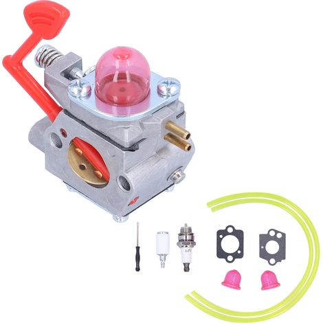 Kit carburatore per soffiatore a benzina Craftsman, 25cc, 200 mph, 430 CFM con filtro carburante + tubo flessibile