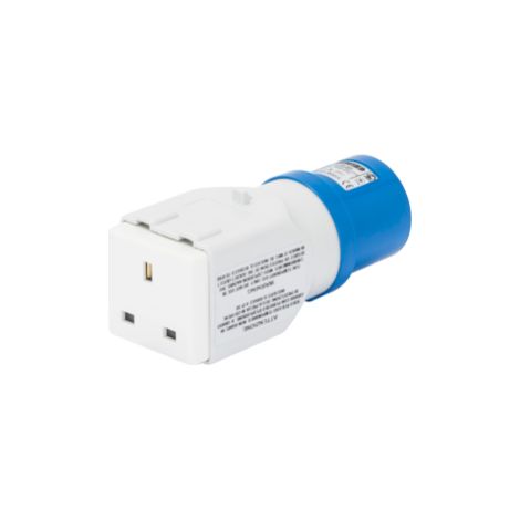ADAPT.IC 2P+T 16A 230V 1X2P+T BRIT. GEWISS GW64204 (1/2)
