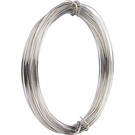 efco Kongloma - Filo d'Argento con Anima in Rame, 0,8 mm, 6 m (1/3)
