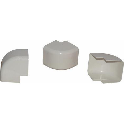 Angle externe 60 x 80 blanc crème 9001 (X 9) - DIFF