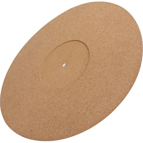 Tapis de platine vinyle souple en liège 12 pouces (295mm) antidéstatique (1/5)