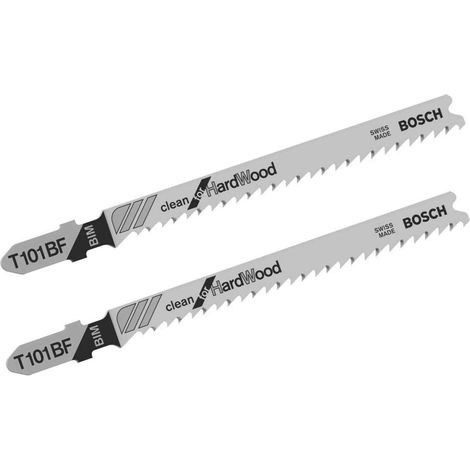 Bosch Accessories 2609256728 Stichsägeblatt BIM, T 101 BF Clean for Hard Wood 2 St. (1/3)