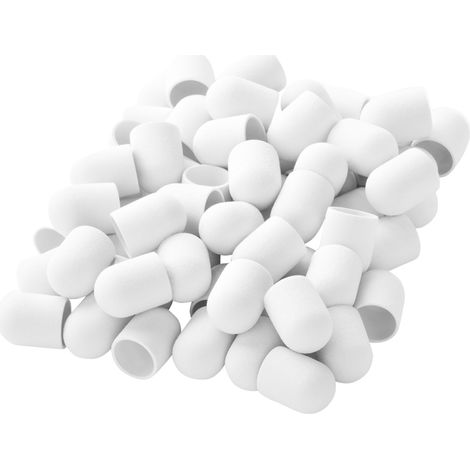 Embout abrasif Exo 13 mm/220, 500 pièces. Embout dur blanc. (1/3)