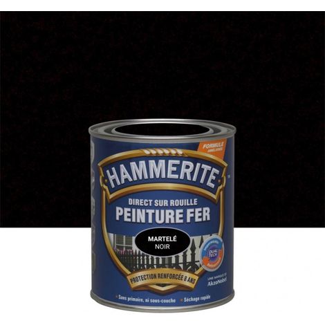 Vernice Ferro Martellato Nera 0,75 l - Hammerite (1/5)
