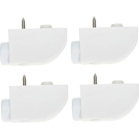Lot de 2 Serrures Antivol pour Portes Coulissantes en Verre Et Fenêtres pour Garçons Et Filles 4 Pièces