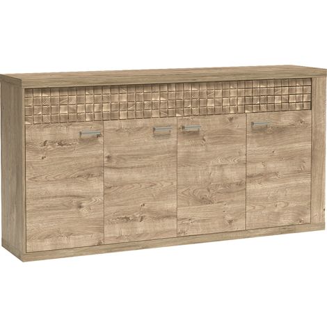 Wohnzimmer Sideboard, 191,5 cm in Eiche NUSCO-161 (1/5)