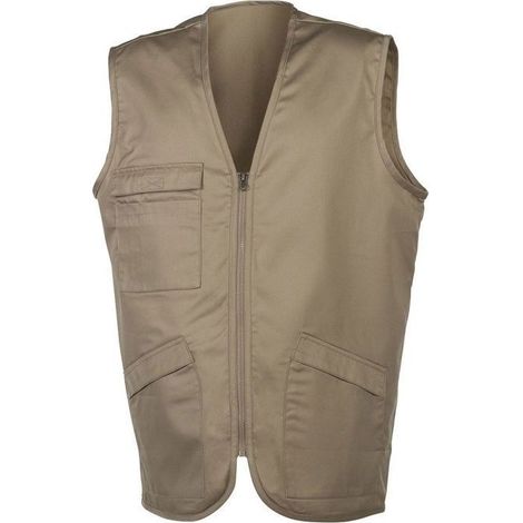Gilet multitasche Pen Duick Crew Sabbia XXXL