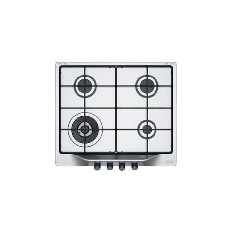 Franke FHTL 604 3G TC XL E Encimera de gas empotrada de 60 cm color plata con 4 fuegos (1/2)