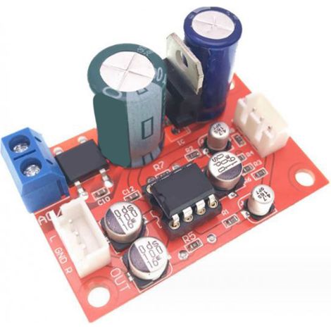 Carte Préamplificateur NE5532 Son Clair Puissant Module Amplificateur Audio Alimentation DC 9-24V AC 8-16V (1/5)