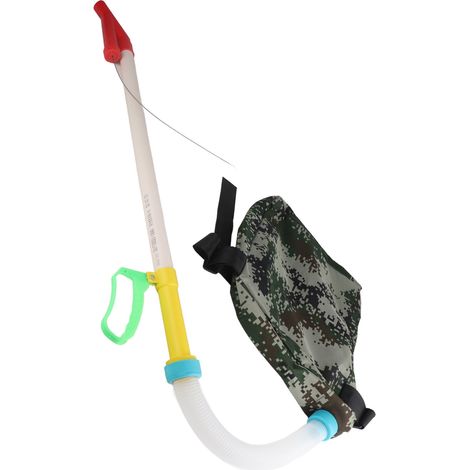 Distributeur d'engrais manuel à poignée flexible et sac pour haricots, maïs, légumes, canne à sucre et arbres fruitiers (1/5)