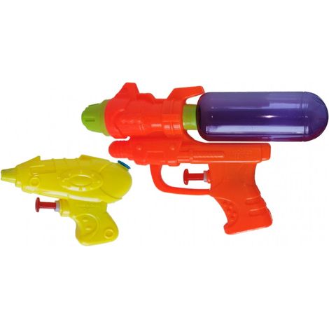 Marbueno pistola de agua plastico presion color naranja