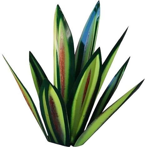Tequila-Metallskulptur, Tequila-Eisenskulptur, Statue, Gartendekoration, Hofdekoration, 35 cm, Green Garden D (1/5)