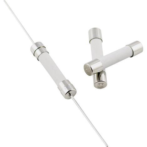 ESKA 632.515 632515 Feinsicherung (Ø x L) 6.3 mm x 32 mm 0.63 A 500 V Flink -F- Inhalt 10 St.
