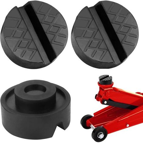 Patins en caoutchouc pour cric - Patins de protection pour cric - Accessoires antidérapants pour cric (1/5)