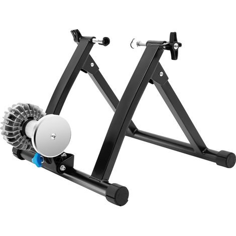 Home Trainer Fluide, Compatible avec Divers Vélos, Fonctionnement Silencieux, noir (1/2)