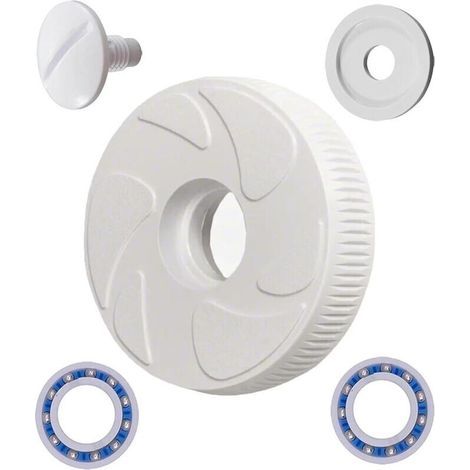 Ensemble de Remplacement pour Roue Dentée Compatible avec Nettoyeurs Haute Pression 180 Bar et 280 Bar Incluant Rondelles de Roulement (1/4)