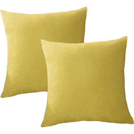 Housses de coussin conçues pour les taies d'oreiller de canapé-lit, idéales pour un confort accru. (1/4)
