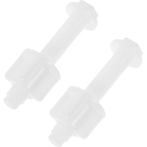 Kit de Remplacement Vis Plastique pour Siège de Toilette (1/5)