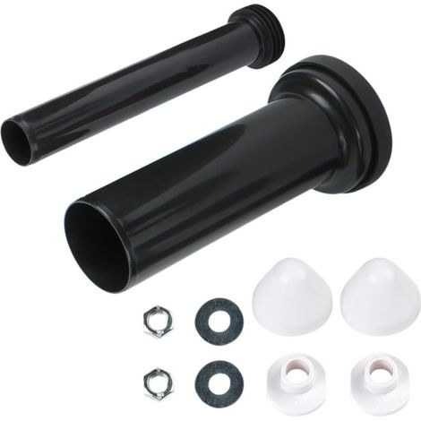 Kit de Raccordement pour WC Suspendu, Jeu de Manchettes pour Cuvette Suspendue Réf, Bidets, Tuyau d'évacuation et un Tuyau de Remplissage avec Joints