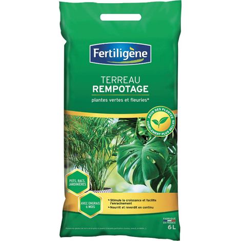 Terreau De Rempotage Sac De 6 Litres - Fertiligène (1/4)