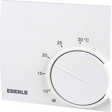 Termostato Eberle RTR 9722 blanco puro, preciso y económico