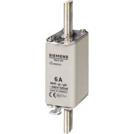 Siemens 3NA3030 Fusible de seguridad alta tensión multicolor