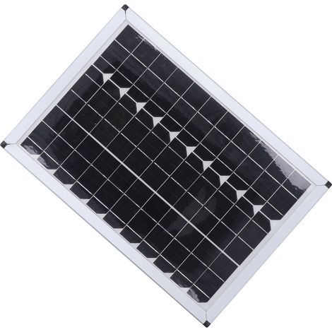 Pompe à eau solaire 20 W, pompe submersible pour fontaine, panneau solaire 12 V, hauteur de refoulement de 5 m, idéale pour le jardin. (1/5)