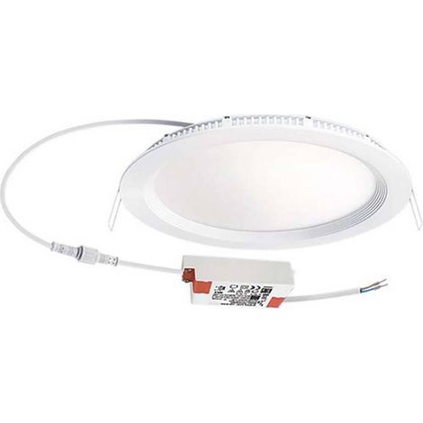 PLAFONNIER LED ESYLUX ELSA-2 DLEO10299001 EO10299001 PUISSANCE: 18 W BLANC N/A (1/2)