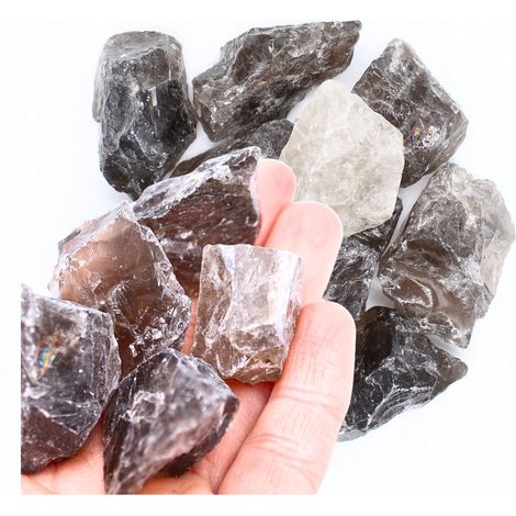 Cristaux bruts (500 g) Quartz fumé- Vendu par 1 (1/5)
