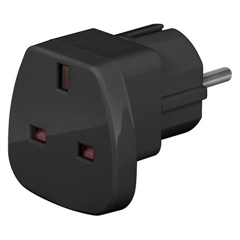 Adaptateur de voyage Goobay rb94271 UK vers CEE 7 7 250 V 13 A (1/2)