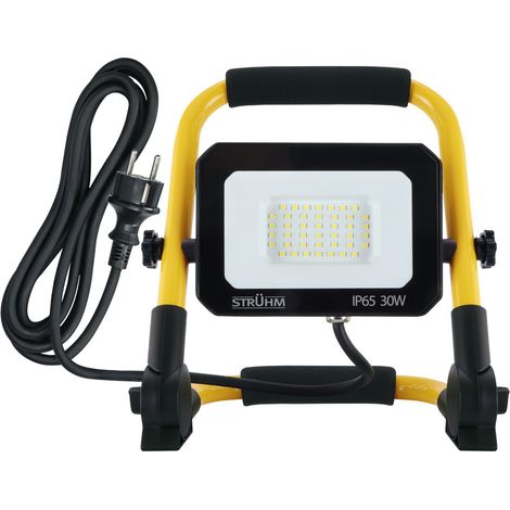 Projecteur LED extérieur - 30W - Noir - Blanc neutre - IP65 - 3650lm (1/4)
