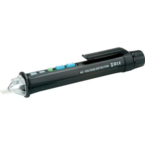 VALUE Spannungsdetektor ohne Kontakt 12-1000 Volt mit akustischem Signal