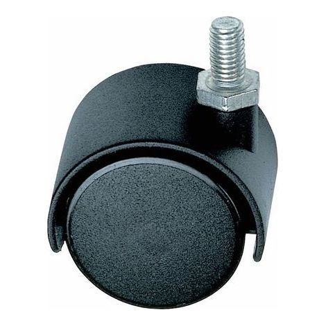 RUOTA NYLON C/PERNO DOPPIA Ø 50MM MAURER (1/2)