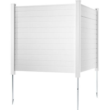 Mophorn Outdoor Privacy Screens, 50"x50" 2-Panel, PVC Fence for Pool, AC Units (2-Panel) (1/5)