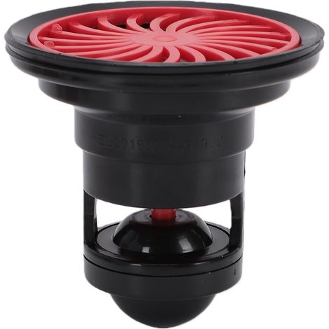 Bouchon de douche anti-odeurs, grand diamètre, en plastique, pour salle de bain, balcon ou cuisine, avec noyau magnétique de 76 mm. (1/5)