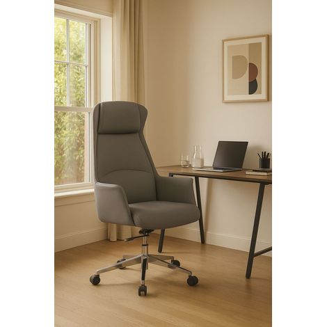 Sillas de escritorio - Sillón de Oficina Rulfo - Gris (1/5)